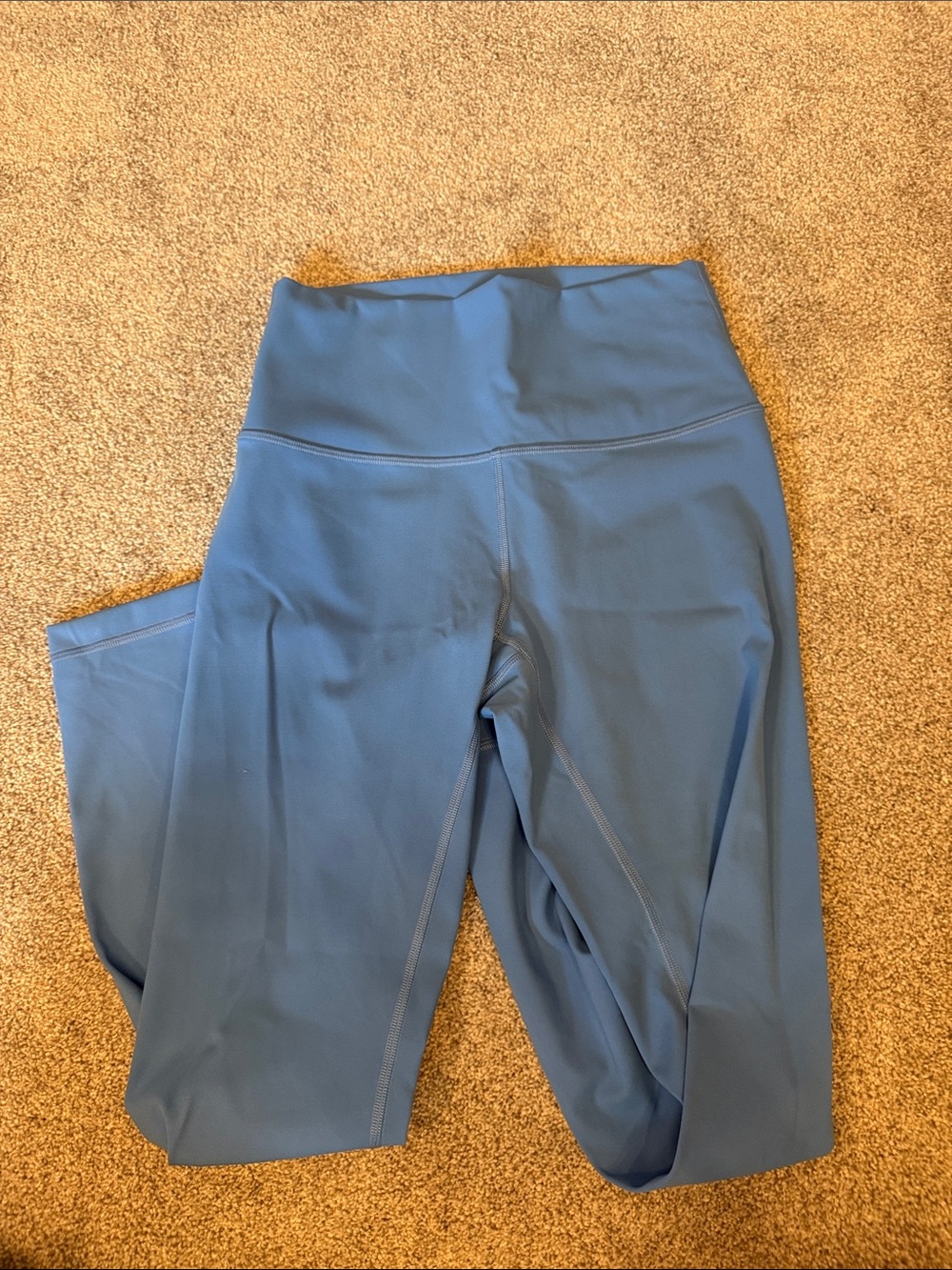 Lululemon High-Waist Blue Active Leggings